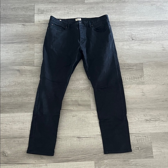 Todd Snyder Midnight Blue (looks like black). Slim Fit Jeans